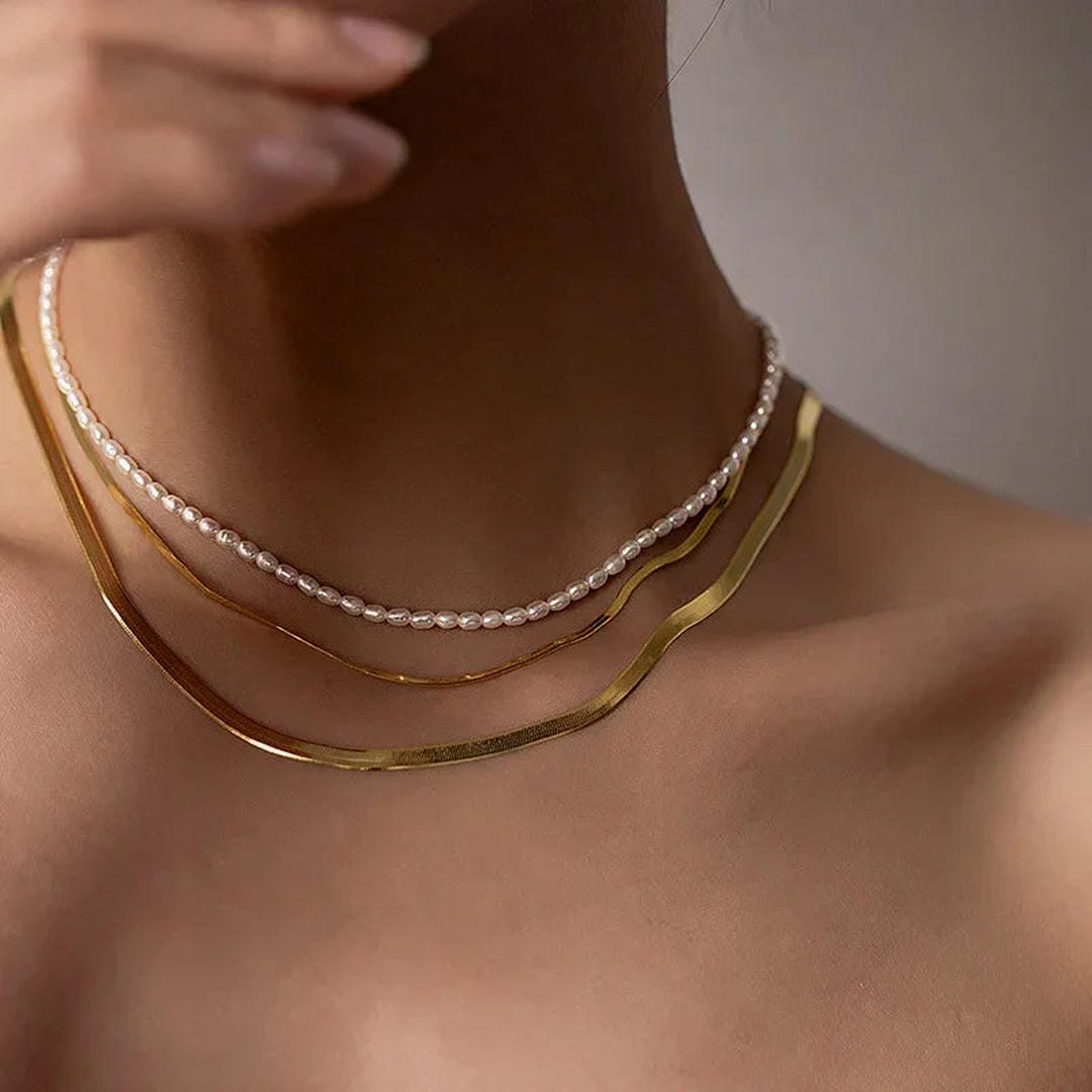 Radiant Freshwater Pearl Choker