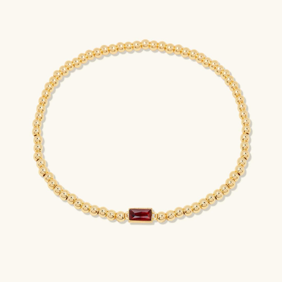 Radiant Gemstone Bracelet