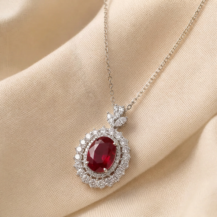 Luminous Sapphire Necklace