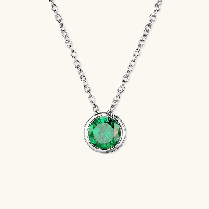 Radiant Gemstone Gold Chain