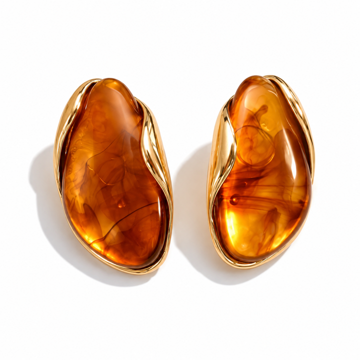 Mono Stone SS Earrings