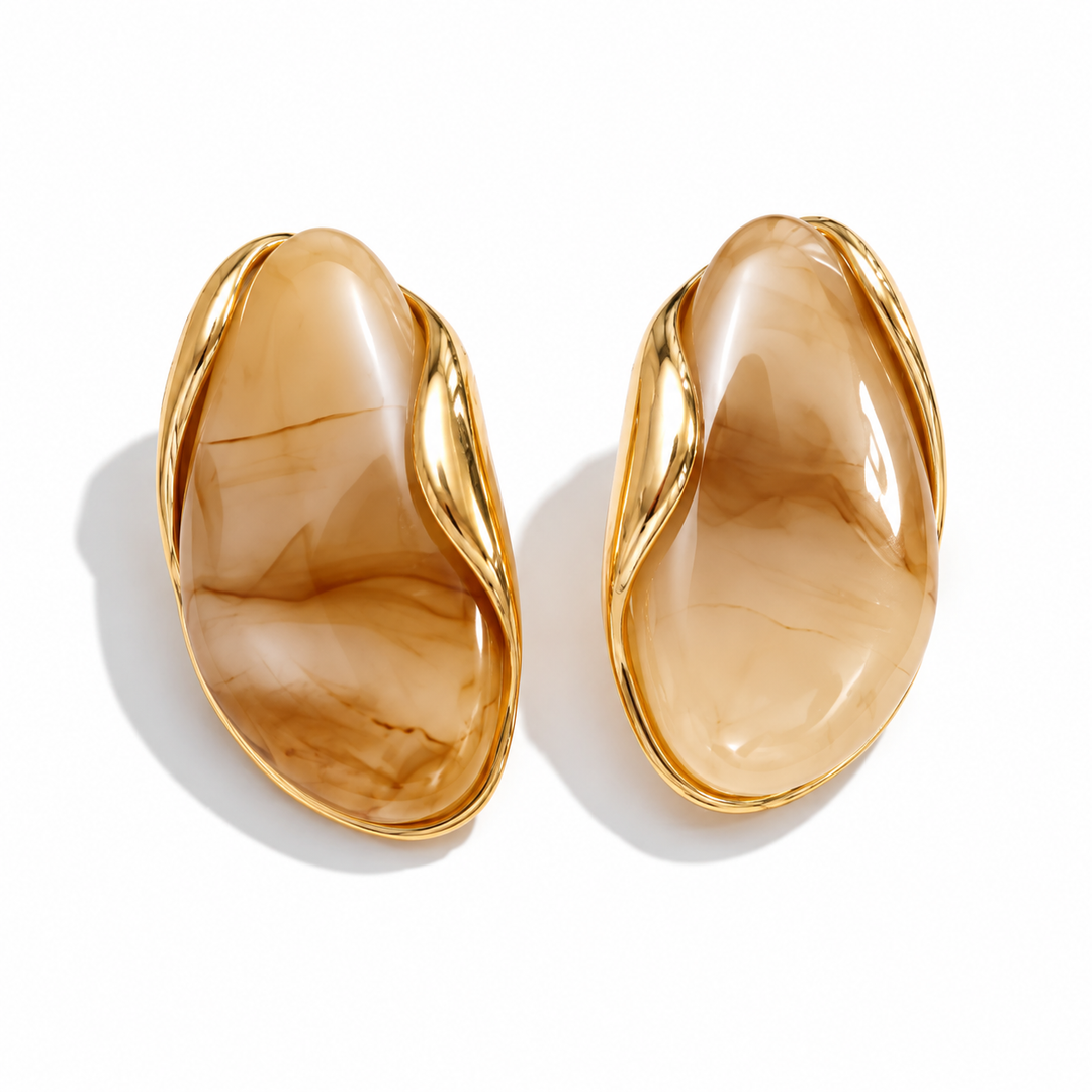 Mono Stone SS Earrings