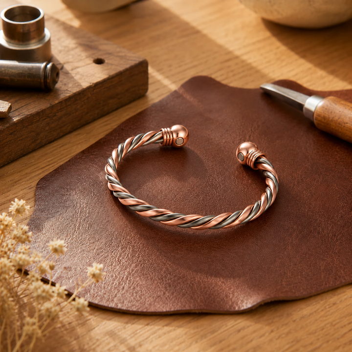 Mound Copper Bracelet