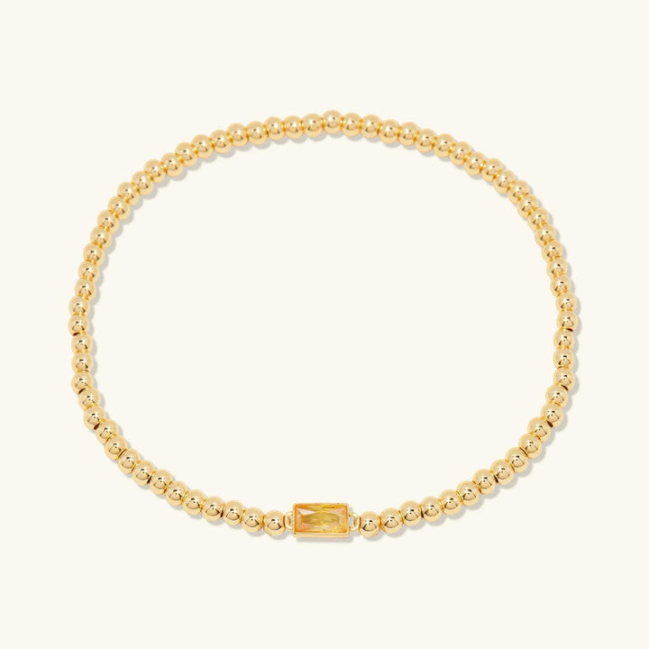 Radiant Gemstone Bracelet