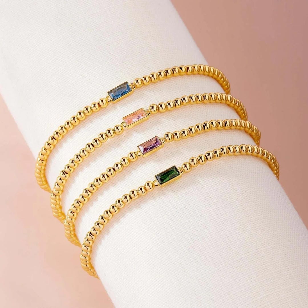 Radiant Gemstone Bracelet