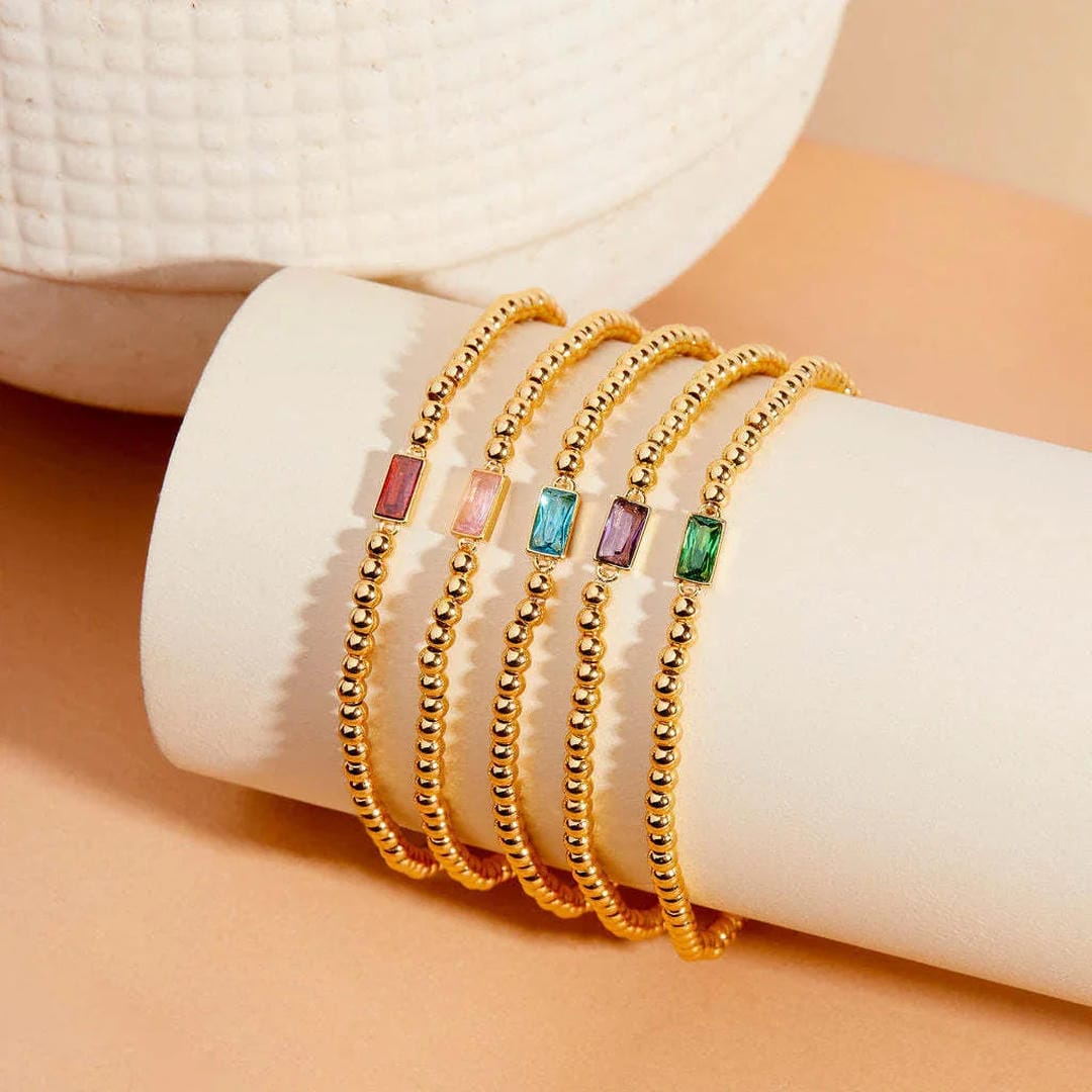Radiant Gemstone Bracelet