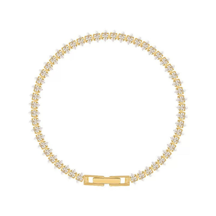 Marquise Golden Radiance Bracelet