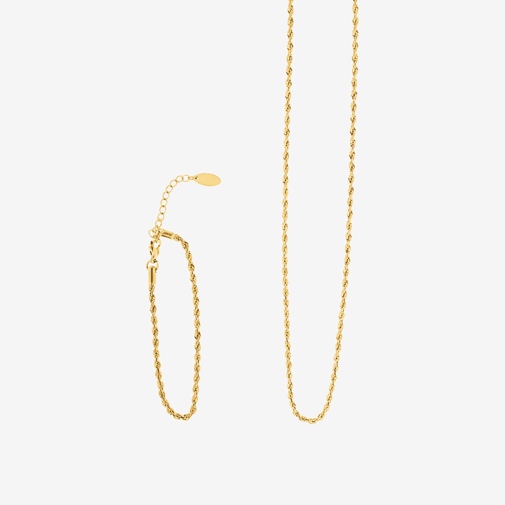 Classic Gold Twist Chain Bundle