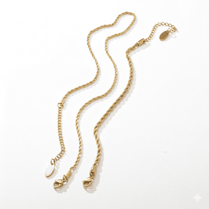 Classic Gold Twist Chain Bundle