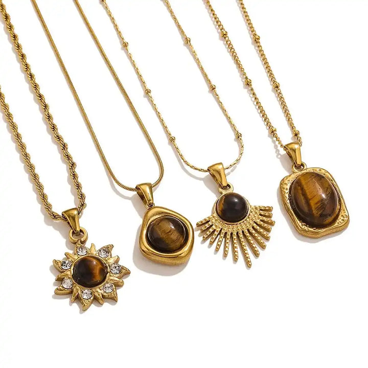 Bohemian Golden Solar Chain
