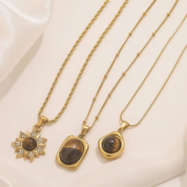 Bohemian Golden Solar Chain