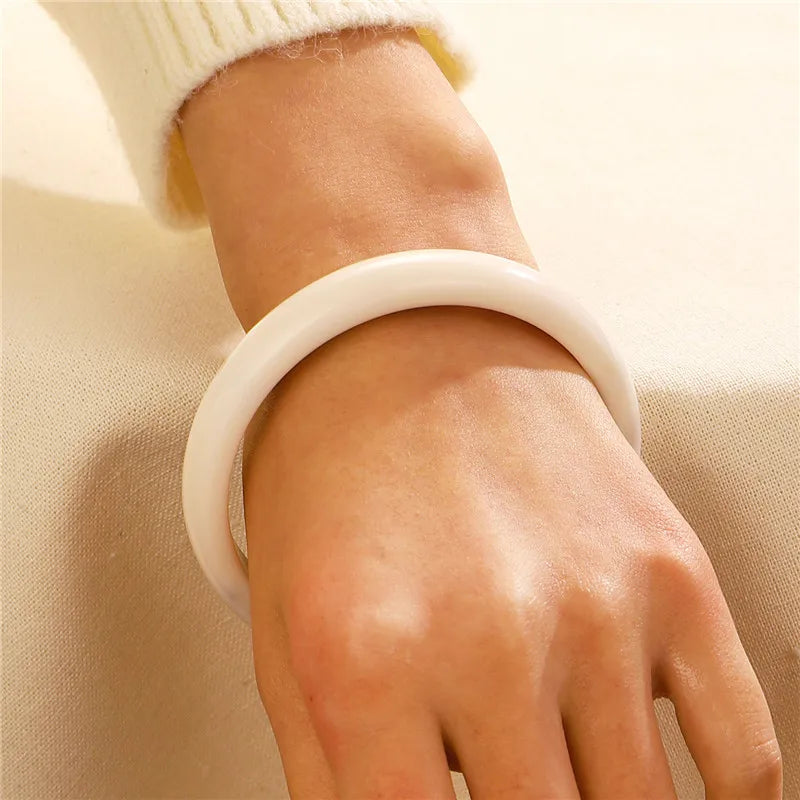 Acrylic Semi-Transparent Bracelet