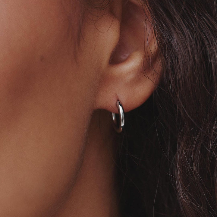 Silver Everyday Mini Hoop