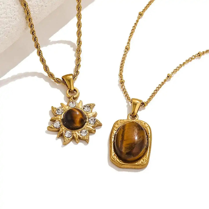 Bohemian Golden Solar Chain