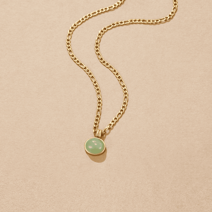 Clara Jade Pendant Necklace