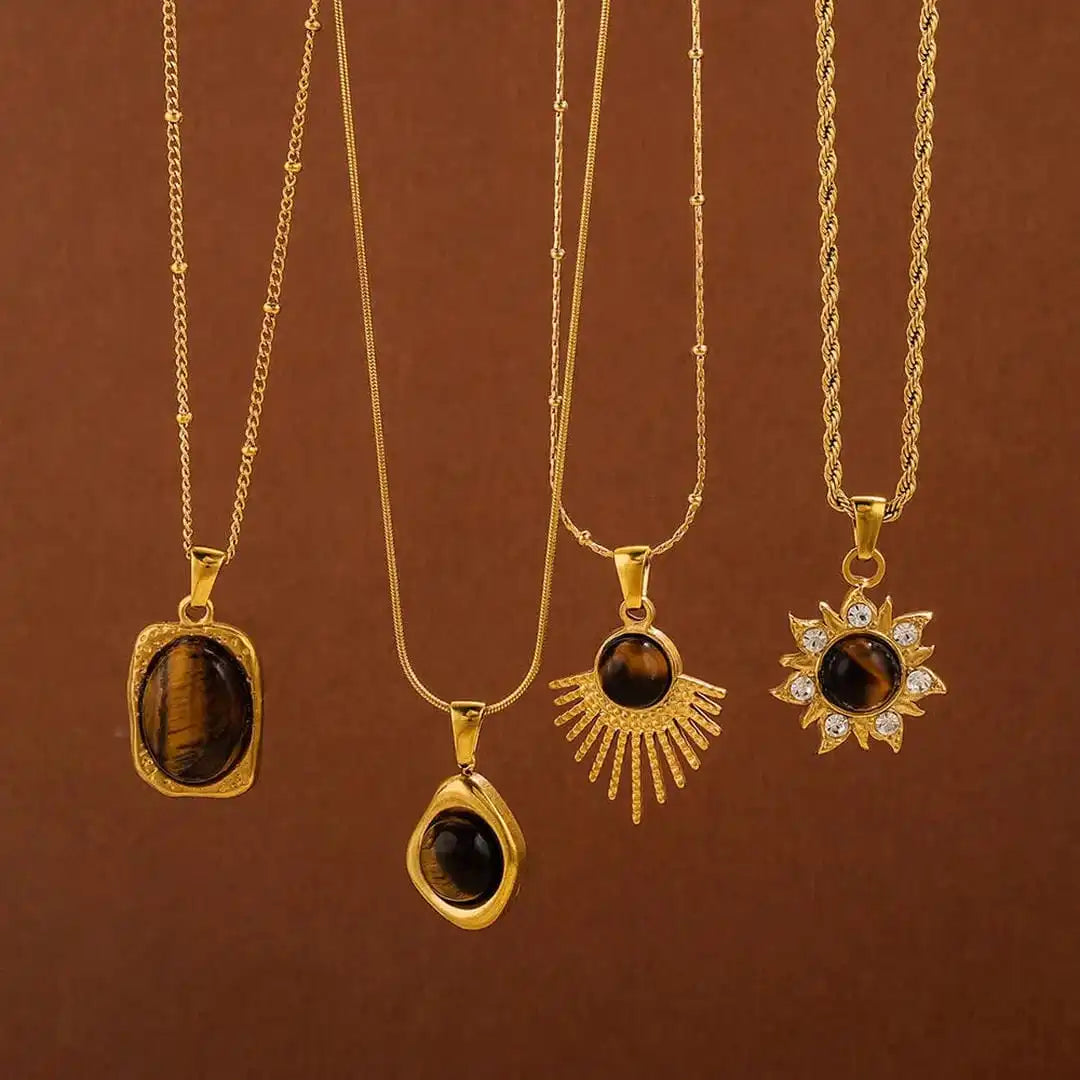Bohemian Golden Solar Chain
