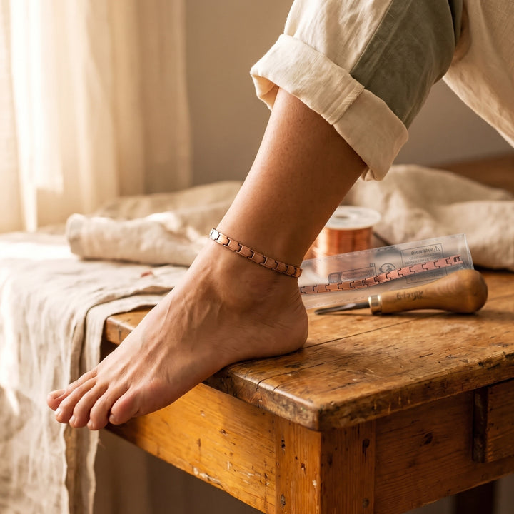 Shore Vista Copper Anklet