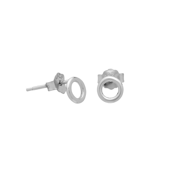 Micro Circle Studs Gold or Silver