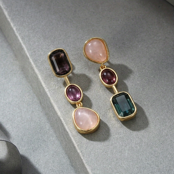 Timeless Trio Pearls Drop Earrings