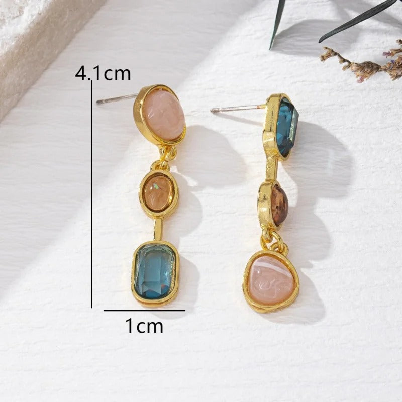 Timeless Trio Pearls Drop Earrings