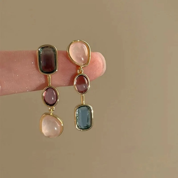 Timeless Trio Pearls Drop Earrings
