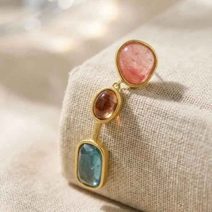 Timeless Trio Pearls Drop Earrings
