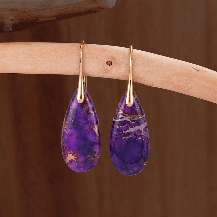 Trendy Artisan Teardrop Earrings