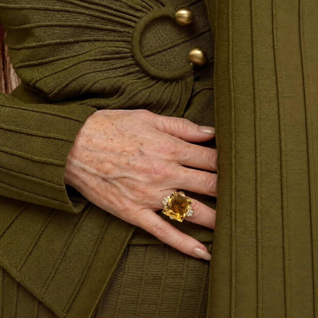 TriTone Mirage Vintage Ring