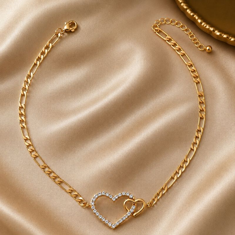 Prestigious Double Heart Necklace