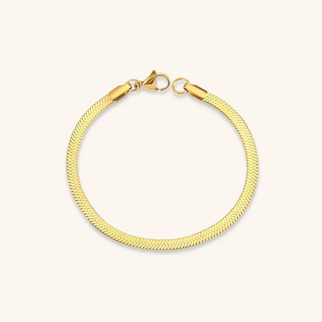 Lustrous Vida Herringbone Wristpiece