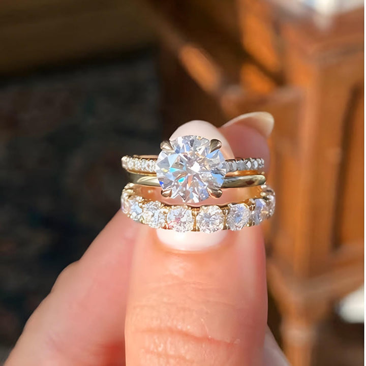 Vintage Bright Ring Set