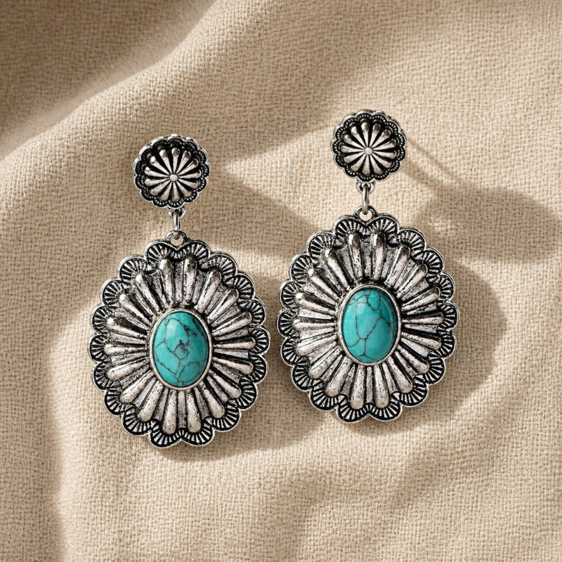Iconic Turquoise Drop Earrings