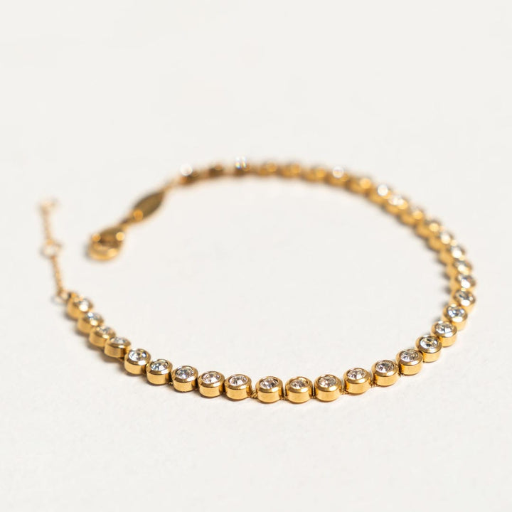 Classic Silver or Gold Tennis Bracelet