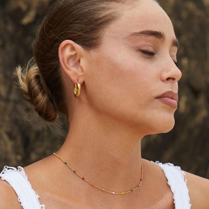 Tropical Aloha Multicolour Choker