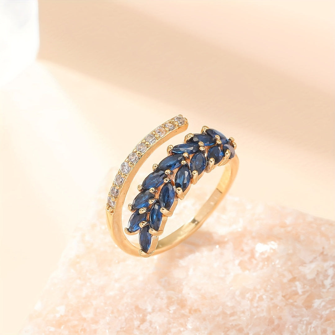 Wheat Bloom Statement Ring