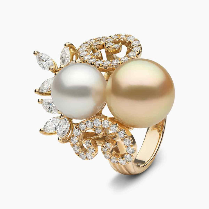 Champagne Gala Pearl Ring