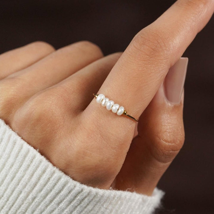 Ethereal Freshwater Pearl Ring