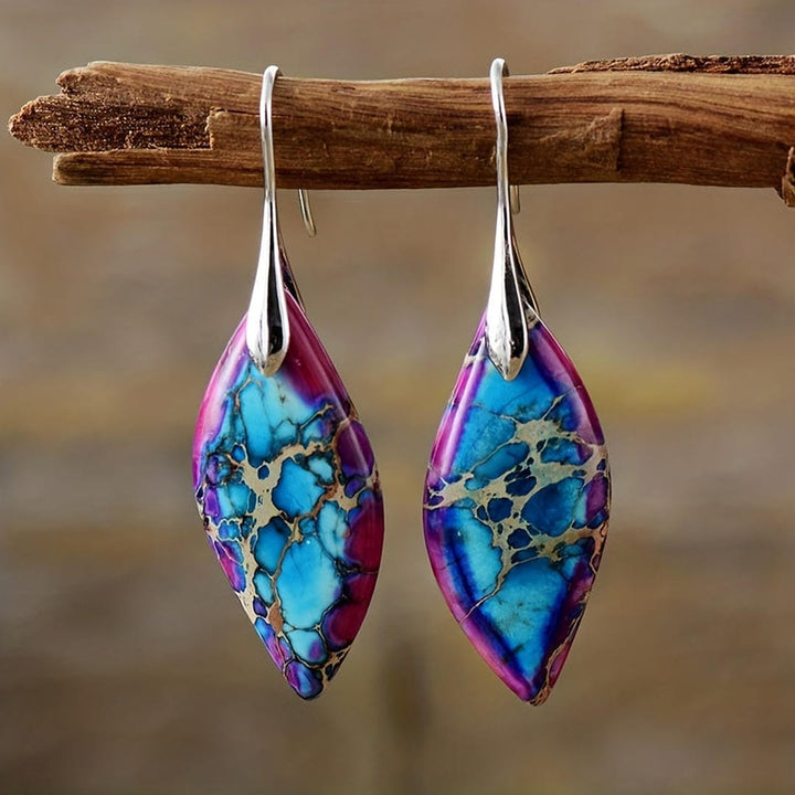 Amethyst Natural Stone Earrings