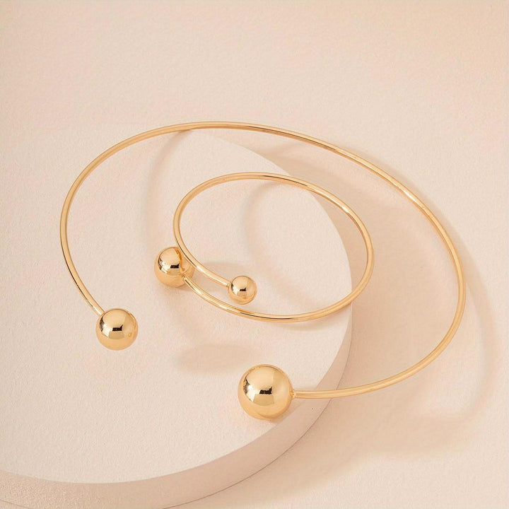 Curated Necklace Bracelet Set