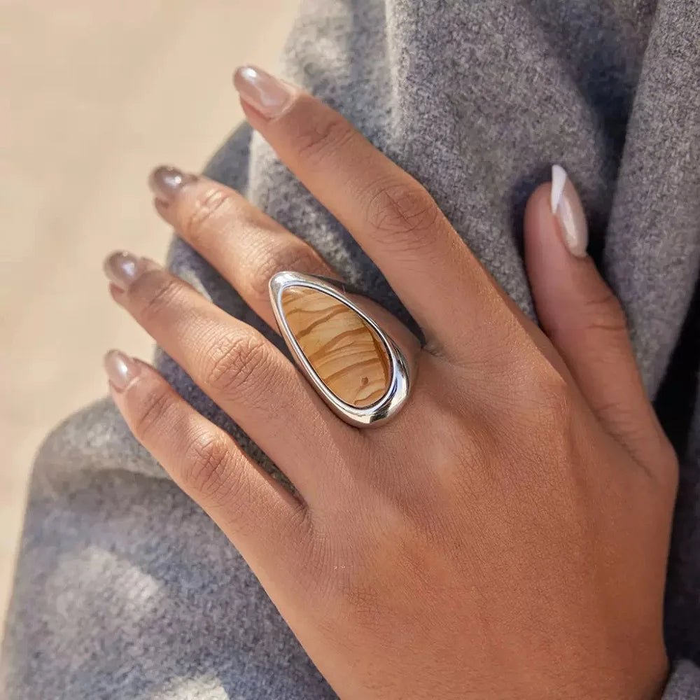 Desert Glow Shiny Ring
