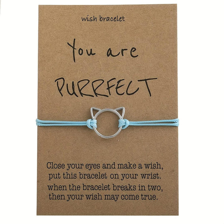 Purrrfect Silver Gifting Bracelet