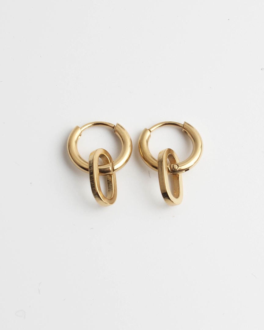 Radiant Oval Drop Earrings