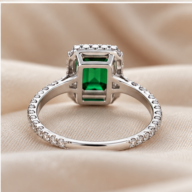 Emerald Radiance Gem Ring