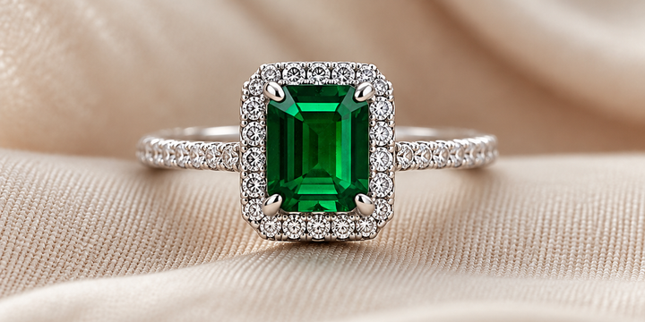 Emerald Radiance Gem Ring