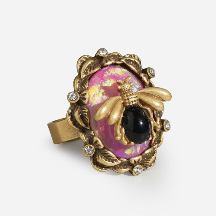 Gilded Bee Reverie Ring