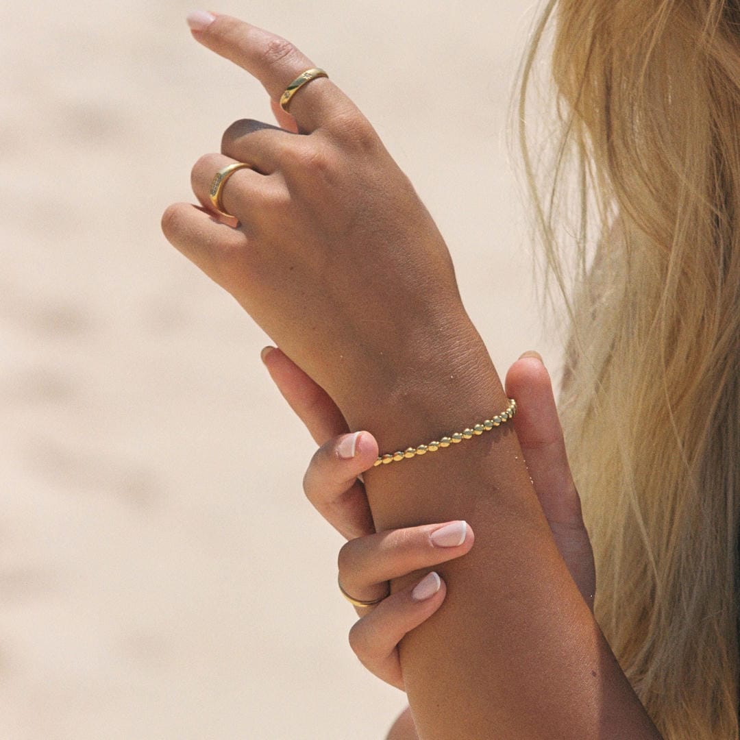 Elegant Beaded Cuff Bracelet