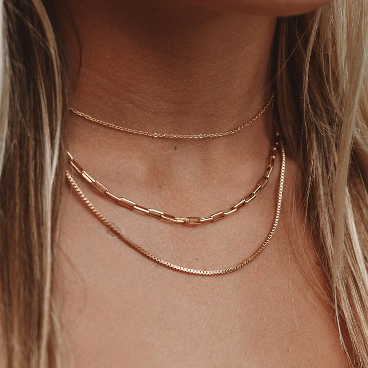 Everyday Triple Gold Necklace