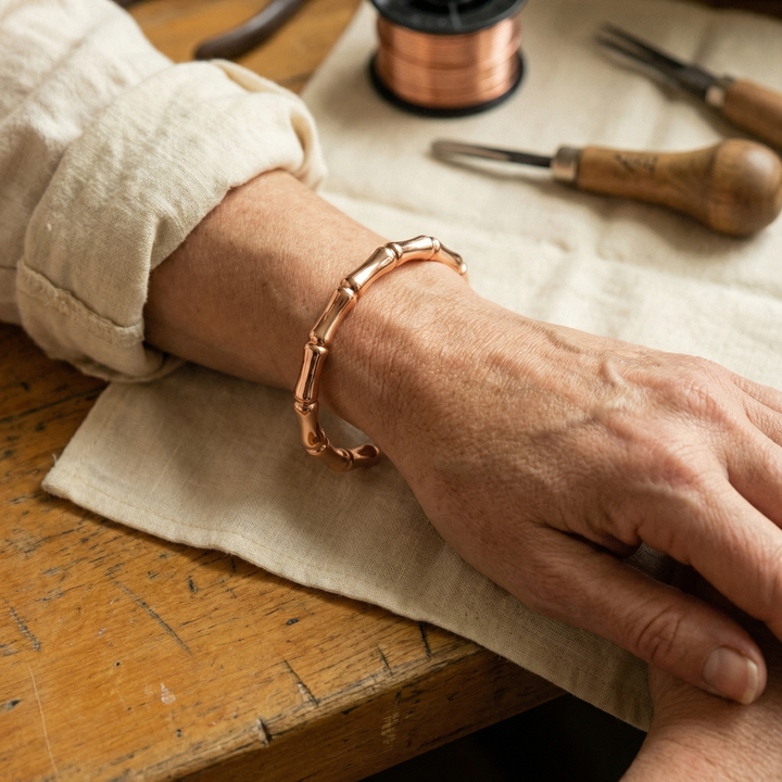 Laurel Grove Copper Bracelet