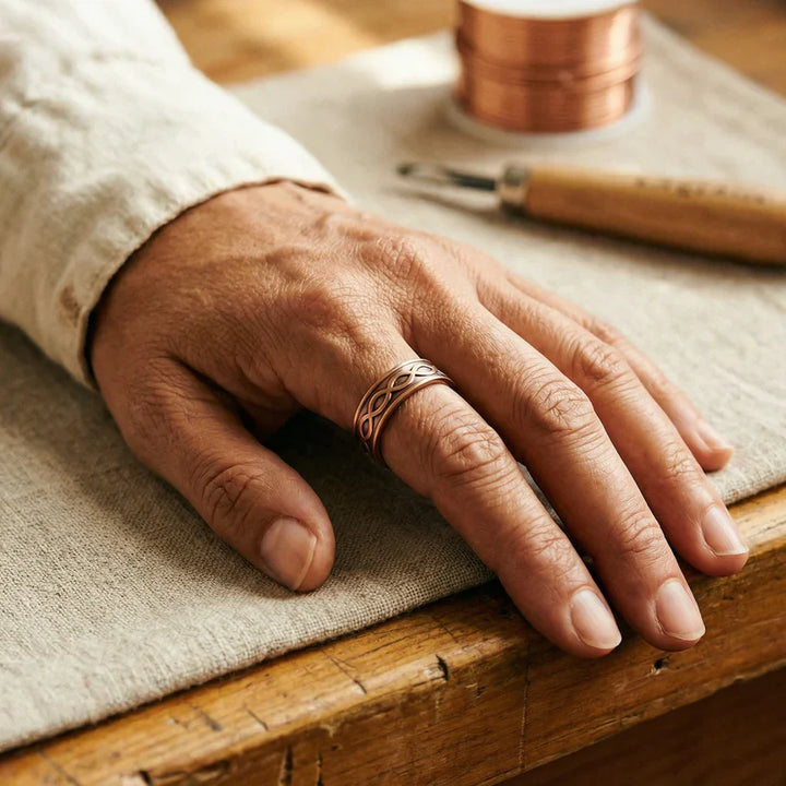 Ember Essence Copper Ring