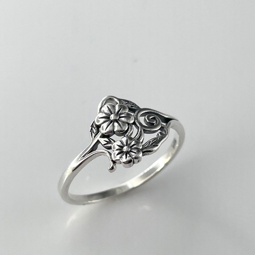 Classic Bohemian Sunflower Ring